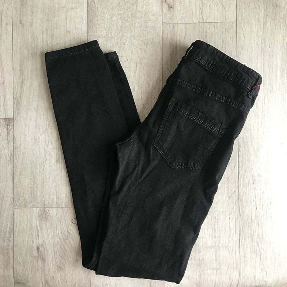 Bershka Distressed Stretch Jeans